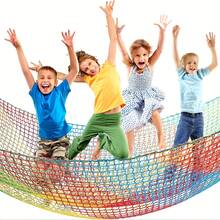 Red de advertencia de color multifuncional, protección contra caídas para balcones, atrios y escaleras, cerca de protección contra caídas para patios, red de cuerda de protección contra caídas para construcción, sistema de protección de alta resistencia, fácil instalación, diseño llamativo, multiusos. - Multicolor - Ver 7