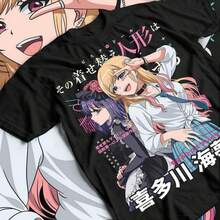 Marin Kitagawa T-Shirt My Dress Up Darling Anime Lovers Gift T-Shirt All Size, Gift Shirt - Negro - Ver 8