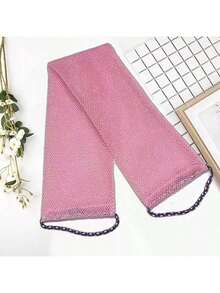 1 Set Handuk Punggung Eksfoliasi Jala Afrika, Dua Sisi untuk Eksfoliasi Lembut hingga Kasar, Penggosokan Tubuh yang Efektif, Bahan Jala Berkualitas, Desain Tali yang Praktis, Handuk Loofah, Spons Tubuh Cocok untuk Kulit Halus, Bagus untuk Penggunaan Sehari-hari - Versi tali serut - View 5