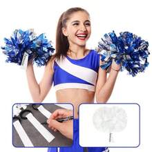 48 Pcs Cheerleader Pom Poms Name Tags Cheerleading Name Tags Ribbon Sublimation Blank Cheer Pom Tags Travel Suitcases Labels For Backpack Keychains White - White - View 5