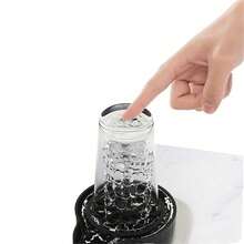 Genérico Lavavajillas Automático De Alta Presión, Desviador De Manguera De Doble Extremo, Base Inclinada Antirresiduos, Uso Comercial Y Doméstico Multiusos, Adecuado para Vasos De - negro - Ver 6