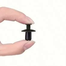 100个汽车挡泥板卡扣，保险杠边缘装饰卡扣，耐用塑料紧固件 - 适用于大多数车型，汽车维修零件，膨胀铆钉 - A - 查看 5