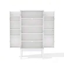 Kitchen Cabinet 120 X 59 X 30 Cm, Sideboard, Spacious 2-Door Cabinet With Shelf, Vintage Style – Suitable For Kitchen, Dining Room, Living Room And Hallway. - 查看 9