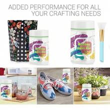 120ml Waterbase Sealer, The All-In-One, All Purpose, Waterbase Decoupage Sealer, Glue, And Finish For DIY Crafts And Art Projects With The Quickest Dry & Cure Time - Color - View 5