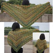 3 Balls/150g Per Pack, 80% Wool 20% Nylon Icelandic Yarn In Ombre Gradient, Suitable For DIY Handmade Knitting Projects Like Shawls, Blankets, Scarves, Hats, Creative Holiday Gifts - 5# - View 10