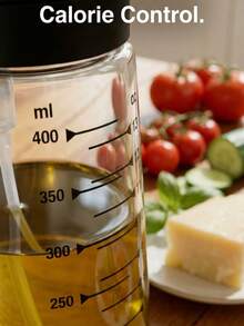 1 chai xịt dầu ăn bằng chất liệu PP có vạch chia, thích hợp cho nồi chiên không dầu và nướng bánh, giúp kiểm soát dầu chính xác và an toàn vệ sinh, phun sương nano áp suất cao, chống nhỏ giọt và chống rò rỉ. Chai xịt dùng trong nấu ăn. - phiên bản tốt nghiệp - Xem 4