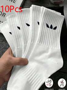 40双/30双/24双装男女通用舒适运动袜，男士长袜适合运动和训练，女士长袜适合休闲和商务穿着，抗菌、柔软、黑白配色、防臭、吸湿排汗、轻便舒适，适合秋冬季节穿着，20双/10双/8双/6双/4双/2双套装，秋季款 - 彩色 - 查看 27