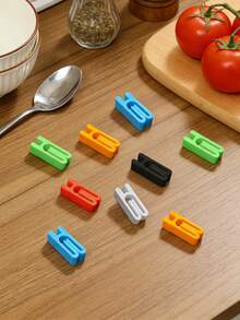 Plastic Food Sealing Clips, Bag Sealing Clips, Food Preservation Clips, Snack Bag Sealing Clips - Multicolor - View 9