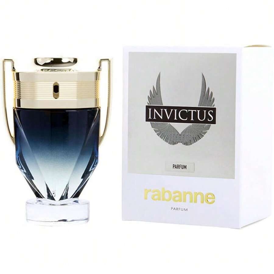 Paco Rabanne Men's Invictus Parfum EDP 100ml With Free Fragrance Gift - Woody & Earthy - View 1