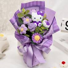 Flor artificial, ramo elegante y creativo de , regalo del Día de la Madre de , regalo de festival de para padres y amigos, arreglo floral de decoración de fiesta de - Multicolor - Ver 5