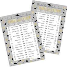 毕业派对游戏——适合青少年和成人的二选一游戏，2026届毕业生 - A - 查看 1