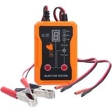 Kit de Herramientas de Limpiador de Inyectores de Universal 8 Modos de Pulso 4 Adaptadores de Limpiador de Inyectores Cortocircuito - A - Ver 3