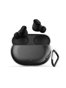 1pc Transparent TPU Bluetooth Earphone Soft Case, Suitable For StudioBuds Protective Cover - Clear - View 8