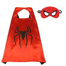 Marvel Superhero Capes And Masks Set For Spider-Man Iron Man Captain America Costume Birthday Party Favors - Multicolor - View 14