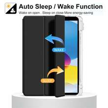 CJIAXIN Transparent Hard Back Case Cover With Pencil Slot For IPad 11th Gen (A16) 11-Inch And 10.9-Inch 2022 Model - Black - View 6