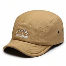 1pc Outdoor Soft Top Short Brim Baseball Cap, Mountain Style, Spring/Summer Casual Sun Protection Hat - A - View 8