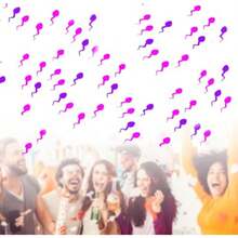 1 Pack Colorful Glitter Sprinkle BACHELORETTE Party Confetti Favor Table Decoration For Confetti Cannon Celebration Wedding Engagement Plies Set Y2 - Y10 - Xem 3