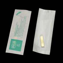 ATOMUS 14-Pin Gold Curved Microblading Blades, 50pcs/Box - Multicolor - View 5