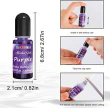 FansArriche Alcohol Inks For Resin, 16 Colors High Concentrated Alcohol Ink Set For Epoxy Resin, Alcohol-Based Resin Ink For Coasters, Fluid Painting Crafts, Tumbler Making, 10 Ml Each - ColorA - View 4