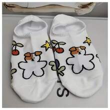 3 Pairs Of Stylish And Versatile Cartoon Boat Socks For Spring And Summer, Soft, Breathable, And Low-Cut Invisible Socks - Multicolor - View 5