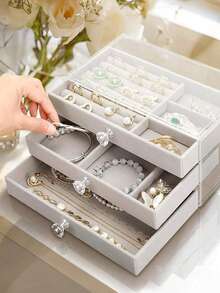 Hộp đựng trang sức kiểu ngăn kéo, hộp đựng phụ kiện, hộp đựng trang sức chống bụi bằng nhung, hộp đựng trang sức chống oxy hóa, quà tặng ngày lễ, hộp đựng trang sức bằng da, quà tặng Ngày của Mẹ, hộp đựng trang sức 3 tầng có ngăn kéo, hộp đựng trang sức du lịch, hộp đựng nhẫn, hộp đựng bông tai, hộp đựng dây chuyền, hộp đựng quà, hộp đựng trang sức, hộp đựng đồ để bàn kiểu ngăn kéo, hộp đựng đồng hồ, vàng, son môi dùng tại nhà, hộp sắp xếp tự làm, hộp đựng phụ kiện và trang sức. - Nhiều màu - Xem 6