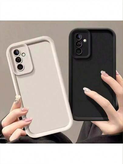 Solid Color Basic Shockproof 2pcs Minimalist Solid Color Shockproof Phone Case, Compatible With IPhone 14, 14 Pro, 14 Pro Max, 13, 13 Pro, 13 Pro Max, 11, 11 Pro Max, 12, 12 Pro, 12 Pro Max, XR, XS, 15, 15 Pro, 15 Pro Max, 16, 16 Pro, 16 Pro Max, 17, 17 Pro, 17 Air, 17 Pro Max, Galaxy S24, A04, A12, A13, A14, A23, A24, A32, A33, A51, A52, A53, A54, A72, S20 FE, 9, 9A Spring Gift