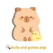 Cute Sticky Notes, High Aesthetic Value, Capybara Shape, Unique Design, Reusable And Removable - Kapibala - View 13