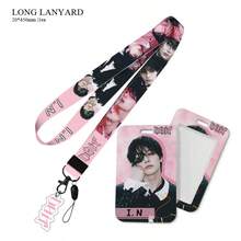 ST RAYKID S Long Lanyard Acrylic Pendant Plastic Pull-Type Card Holder, Student ID/Access Card Holder - Multicolor - View 5