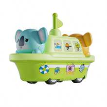 共有四种款式的单件装玩具可供选择，包括双零回弹动物船玩具、考拉、小猪、松鼠和鸭子造型的儿童玩具。 - 彩色 - 查看 11