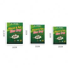 Strong Sticky Mouse Board, Household Rodent Control Device, Mouse Stickers, Anti-Escape Stickers, Small, Medium And Large Mouse Sticky Boards, Mouse-Proof And Moisture-Resistant Sticky Mouse Boards, Suitable For Storage Rooms, Kitchens And Homes - cổ điển - Xem 6