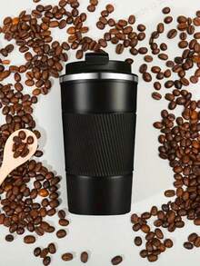 Mug de voyage en acier inoxydable 304 - Tasse thermique isolée, couvercle étanche, convient pour l'extérieur, la voiture, la salle de sport, portable - Multicolore - Voir 2