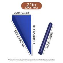 1 Roll Extra Large Disposable Piping Bag - 21 Inch, Thick Durable Non-Stick Piping Bag, Suitable For Decorating Frozen Cookies, Cupcakes, Desserts And Cakes. Professional Piping Tool, Baking Supplies. Ideal For Decorating Cookies, Desserts And Cakes In Back To School Season. - - - View 7