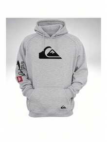 Unisex Kangaroo Hoodie - Grey - View 3