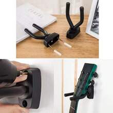 Universal Guitar Wall Mount - Adjustable Hooks Suitable For Electric Guitar/Guitar, Bass, Ukulele, Violin, Erhu | Space-Saving Durable Holder For Home/Studio Storage, Instrument Protection - Multicolor - View 3
