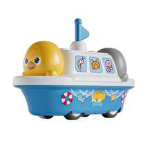 共有四种款式的单件装玩具可供选择，包括双零回弹动物船玩具、考拉、小猪、松鼠和鸭子造型的儿童玩具。 - 彩色 - 查看 13