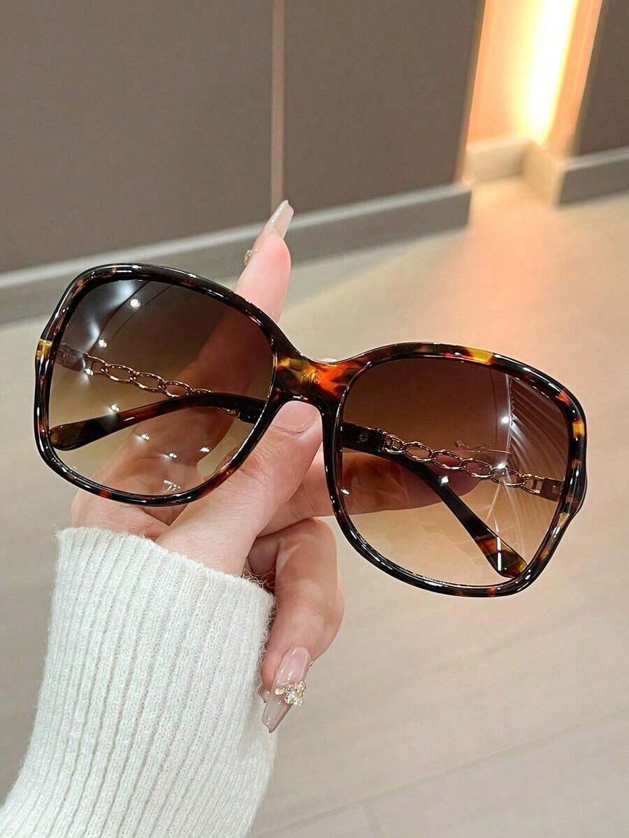 Fashionable Leopard Print Large Frame , Great For Vacation - Tea Bean Flower - View 1