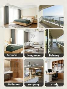 防踢门挡，适用于门底，经久耐用，室内外商业用途皆宜。免钻孔门楔，防夹手门挡，银色和黑色可选。 - 多色 - 查看 8