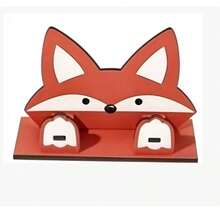 1个创意动物造型时尚眼镜收纳架，可拆卸木质桌面眼镜展示架，动物造型眼镜整理架，梳妆眼镜架 - 動物 - 查看 18