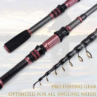 1.8m-3.0m, M Tuning, Portable Sea Fishing Rod, Carbon Fiber, EVA Handle, Gift For Fishing Enthusiasts, Father's Day & Valentine's Day Gift