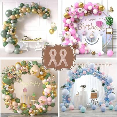 Miliocry 5/10/20pcs 3.5Inch Balloon Arch Clips, Plastic Transparent Backdrop Spring Clamps, Multifunctional Fixed Plastic Clips For Balloon Arch Kit Wedding Birthday Decoration Crafts Woodworking