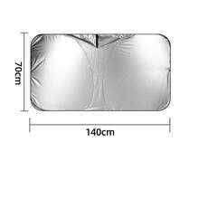 New Car Sunshade Front Windshield Sun Screen Car Interior Heat Insulation Cover Sunshade Umbrella Panel - A - View 15