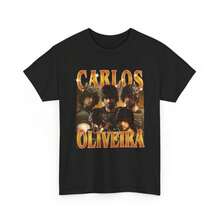 Carlos Oliveira T-Shirt With 90s Graphic Style, Carlos Oliveira Retro T-Shirt, Carlos Oliveira RE9 T-Shirt, Carlos Oliveira Sweatshirt - 黑色 - 查看 1