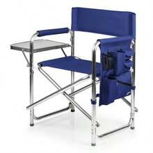 Picnic Time 809-00-138-000-0 Silla Plegable Color Azul Marino - Marino - Ver 8
