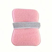 1pc Soap Bag Bath Sponge Household Bath Ball Cleaning Tool, Soft & Durable Shower Pouf For Women - D - View 3