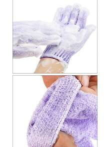 1件/2件/8件套去角质沐浴套装，双面去角质手套，去角质沐浴手套，身体磨砂手套，去角质沐浴手套 - 身体清洁工具 - 多色 - 查看 7