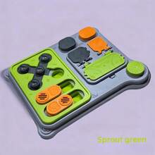 Interactive Treat Puzzle Toy For Cats, Mental Stimulation & IQ Training - Multicolor - View 12