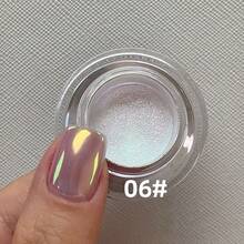 Set de 7 colores arcoíris Aurora (1g por color) - Polvo holográfico degradado para uñas de sirena - Multicolor - Ver 8