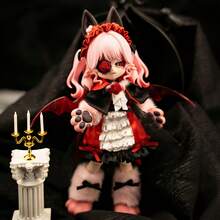 1个1/12比例可动人偶，Luna系列随机收藏款 - 彩色 - 查看 7