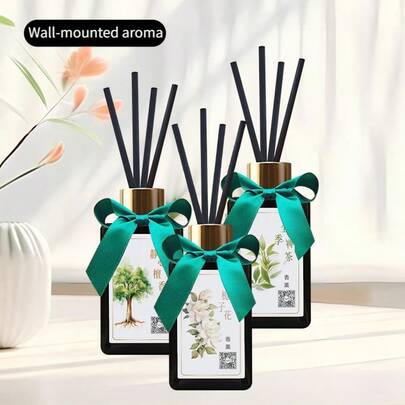  100毫升藤条香薰，家居香氛装饰，持久留香，除臭，附赠香薰瓶，精美礼品，品质上乘，触感奢华，卓越的除臭和香氛增强效果