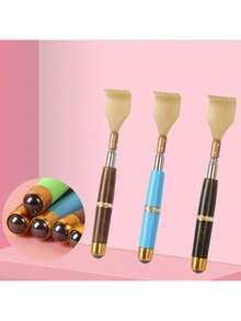 Telescopic Back Scratcher, 3-Section/4-Section Extendable Massage Scratching Tool - Multicolor - View 9